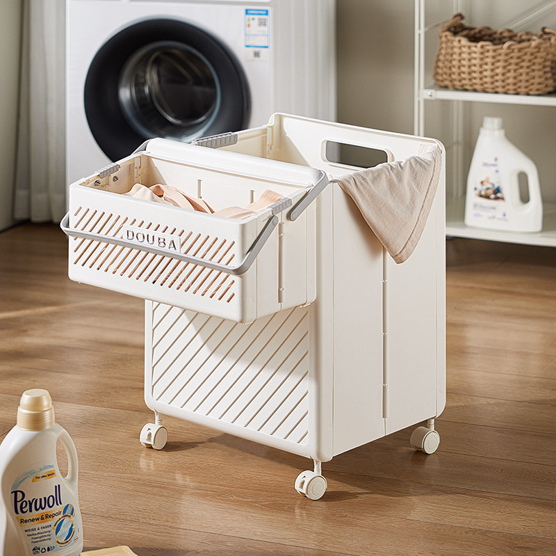 Canasta de ropa sucia plegable ins Canasta de ropa sucia portátil multifuncional Canasta de almacenamiento de gran capacidad para el hogar Canasta de almacenamiento de baño
