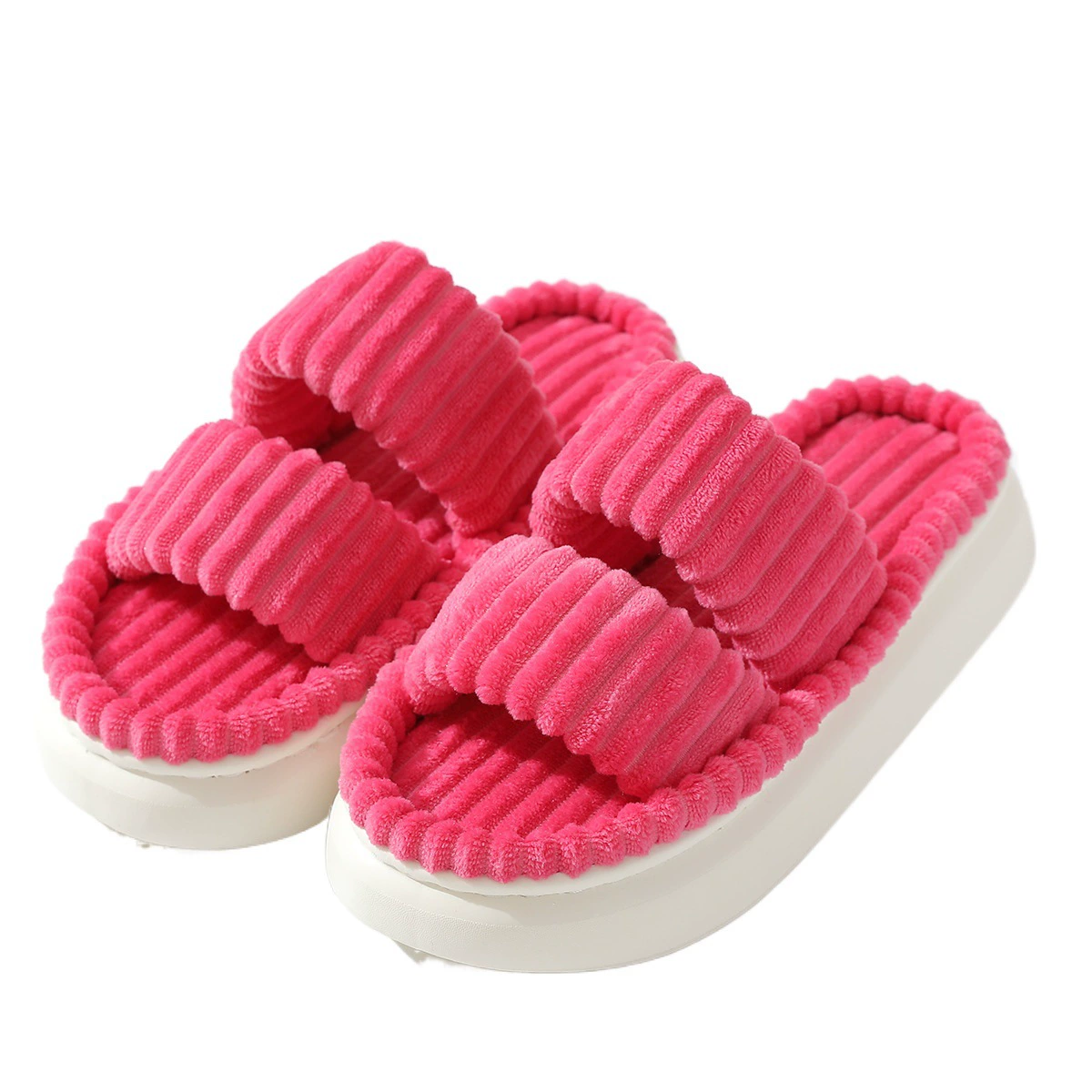 Плюшевые тапочки, Женская Внешняя торговля, крест двух тапочек Мао, Amazon, трансграничный отдых, теплые хлопковые тапочки, производители