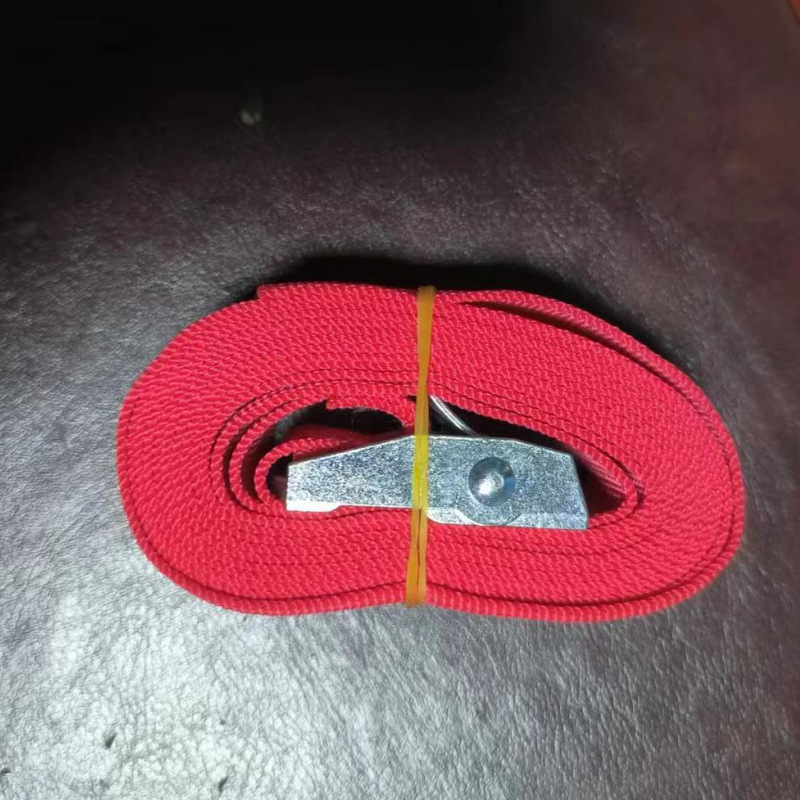 Cinturón de fijación ajustable, correa de fijación gruesa, correa de fijación auto-apertada, cuerda de fijación automática de correa de poliéster