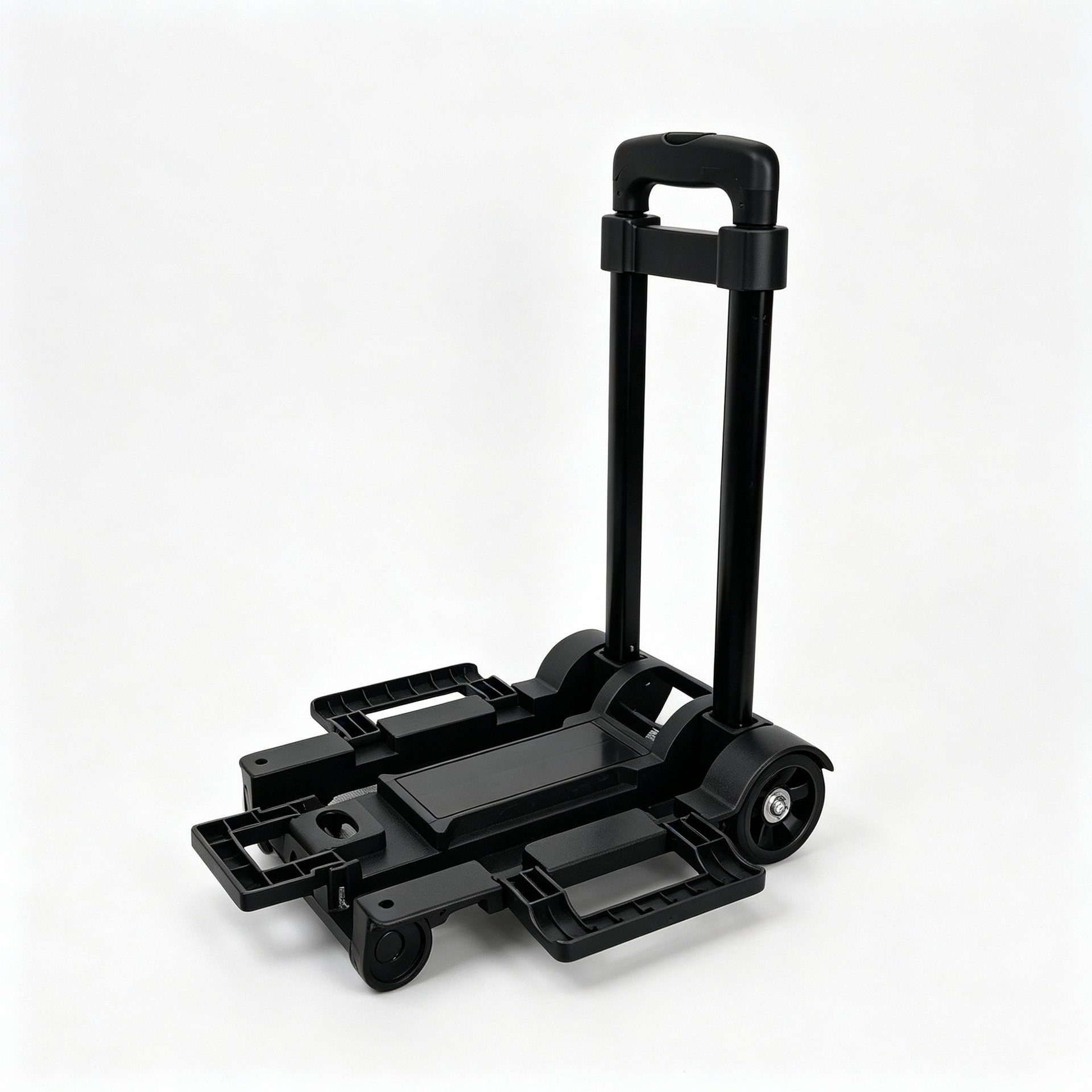 Carrito Plegable de Mano para Carga Comercial de PP, Portátil para Transporte y Mercado