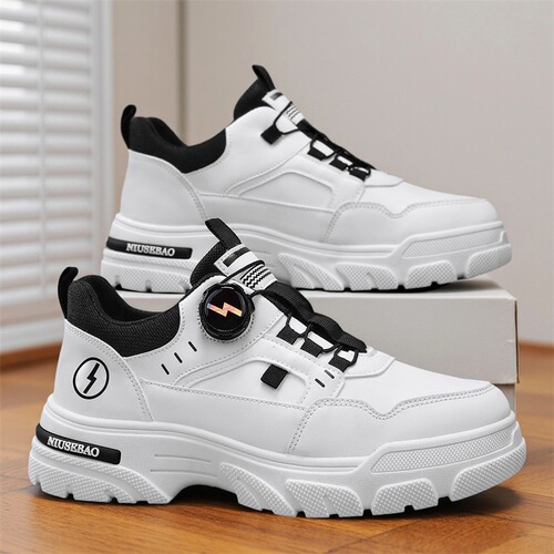 New Autumn Men's Work Boots Classic Matchable Men's Casual Shoes Teenage Durable Matchable Men's Shoes