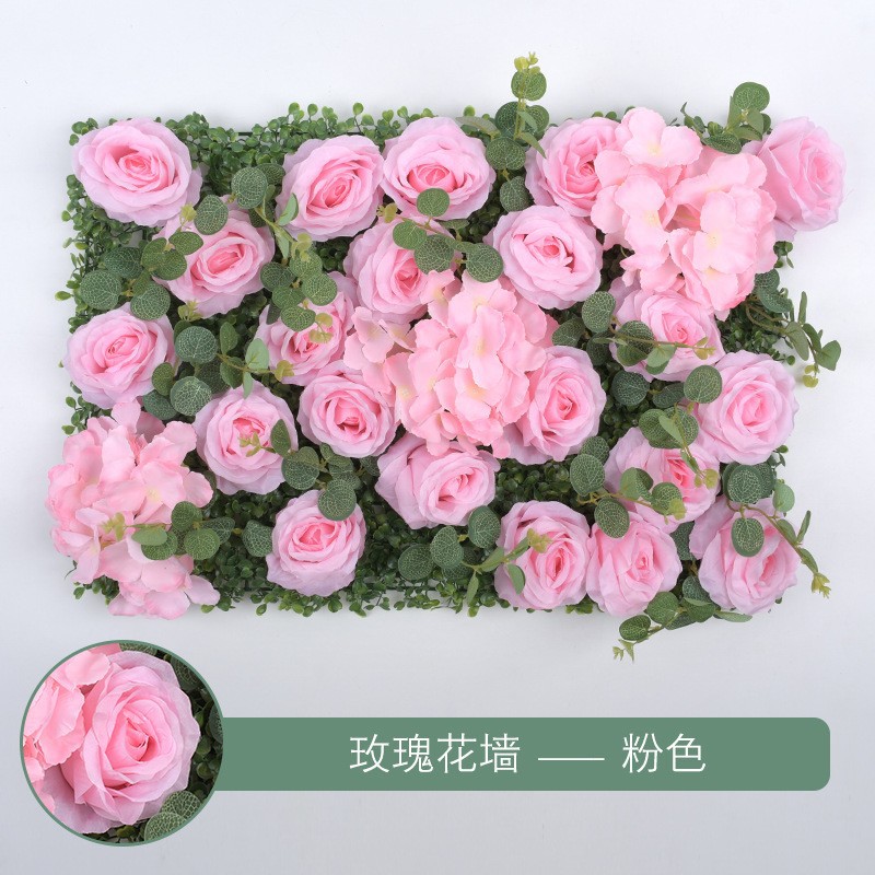 Muro de Flores de Hortensia para Decoración de Bodas, Arreglo Floral, Fondo de Pantalla, Alfombra de Pared, Arreglo Floral Artificial, Muro de Flores Famoso en Internet, Decoración de Bodas al por Mayor