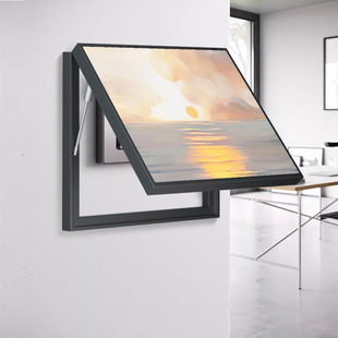 Nordic wind distribution box decorative painting modern abstract meter box decoration shelter restaurant switch box weak box hanging painting