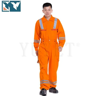 定制阻燃工作服劳保阻燃防水静电服装生产厂家