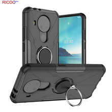 跨境适用诺基亚C200机甲熊炫彩纹手机壳Nokia G300磁吸支架保护套