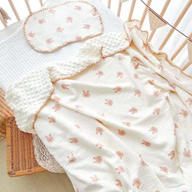 婴童毛浴巾;婴童抱毯毛毯;围嘴围兜