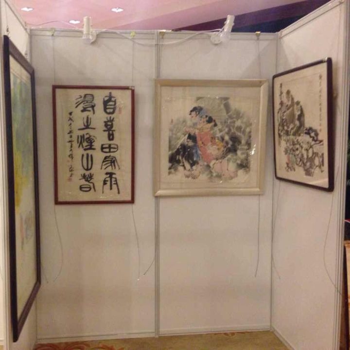 画展 屏风板墙  板墙