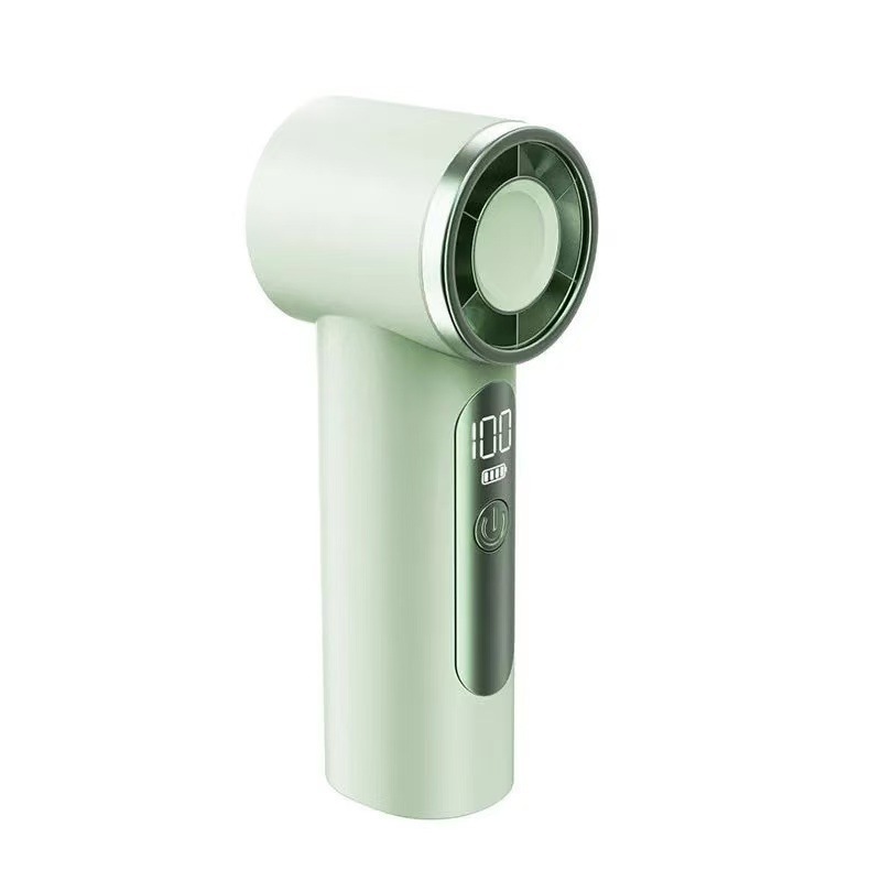 人気の高速ミニハンドヘルドファン USB 充電長持ちターボ暴力ポータブル屋外小型ファン|undefined