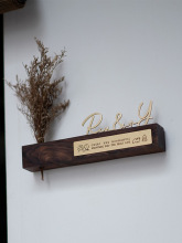 门牌号码牌家用号码牌黄铜个性创意日式入户门牌挂牌