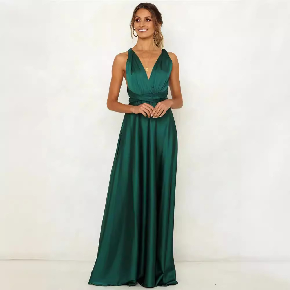 Satin Summer Dress - Image 3