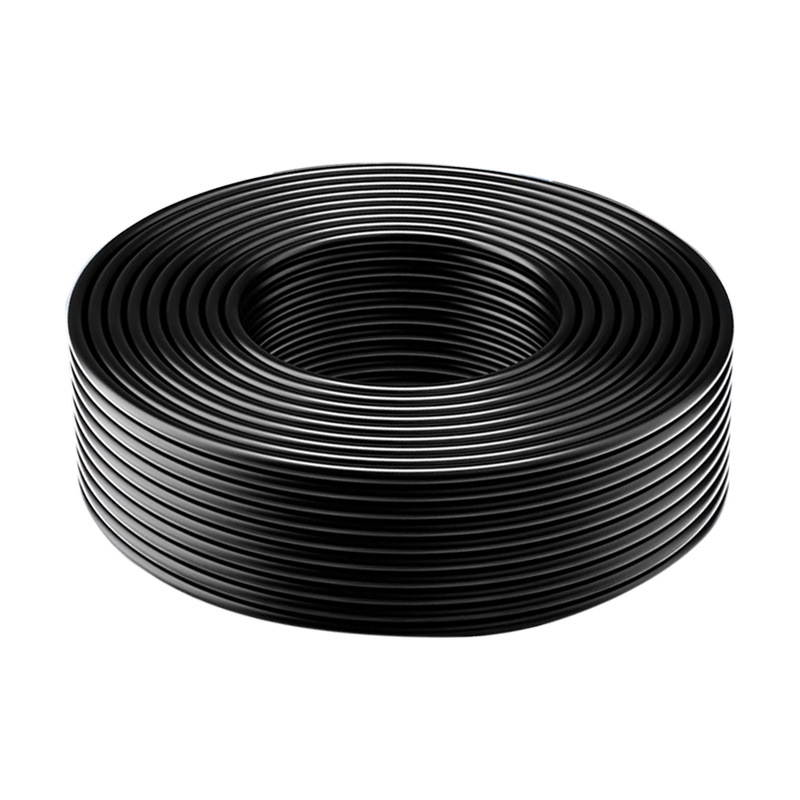 4 núcleos estándar nacional de cobre puro de núcleo blando chaqueta de cable de alimentación de cable de prueba ignífugo RVV4 * 0.5 0.75