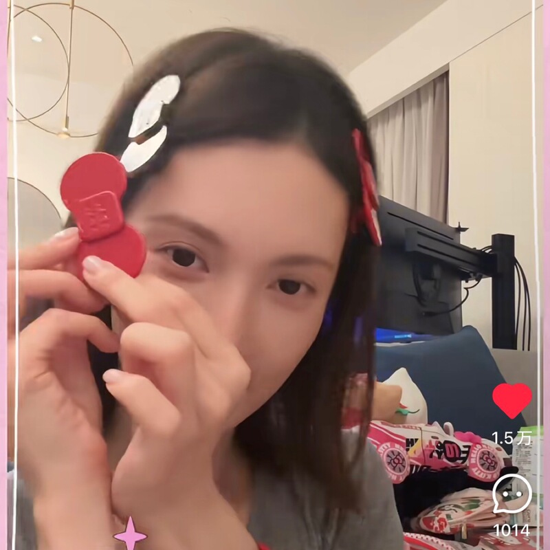 Jinchen Xiaohongshu Same Style Werwer Bow Flower Hairpin 2025 New Sweet Acetate Duckbill Clip Jinchen Xiaohongshu Same Style Werwer Bow Flower Hairpin 2025 New Sweet Acetate Duckbill Clip