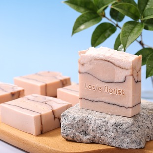Honey and Polygonum Multiflorum Handmade Cold-Processed Soap, Brushed Soap, Cleansing Soap, Bath Soap, Natural Moisturizing Pure Handmade Soap