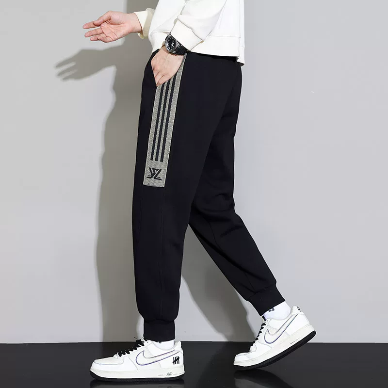 Autumn trousers for leisure, plus size