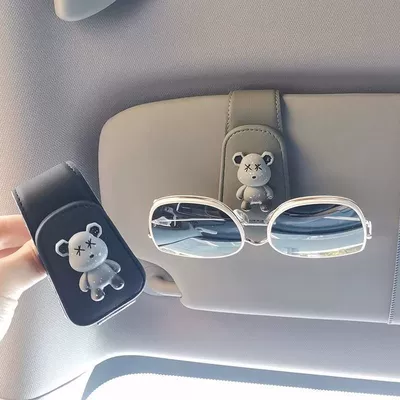 Car Glasses Clip/Bill Clip | Cartoon Sunglasses Card Bill