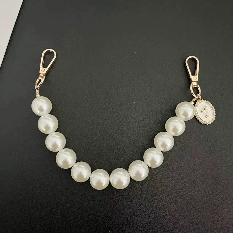 Подвеска из жемчуга, ручной цепь, чехол для телефона, сумка, стиль Chanel