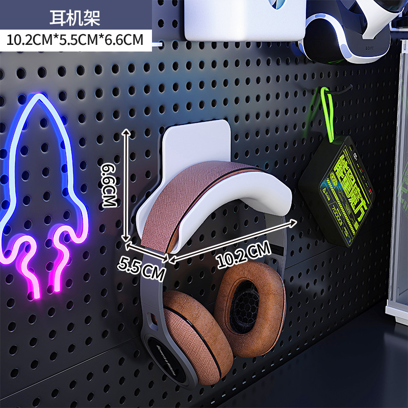 6mm diámetro de agujero 16mm agujero espacio de agujero de metal accesorios de agujero de placa gancho bolígrafo cesto de red de plástico hierro forjado muestra de almacenamiento DIY