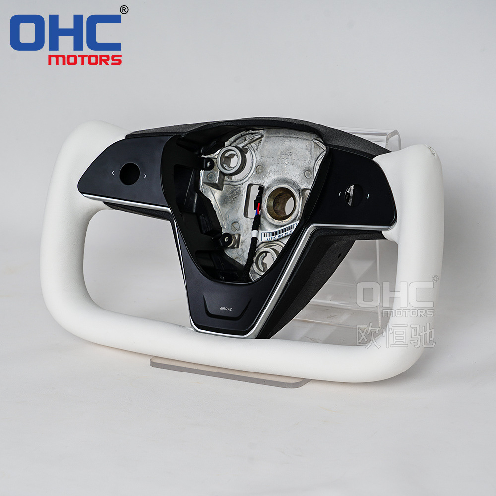 Directly Shipped from the Us Warehouse, Suitable for Tesla Yoke Steering Wheel, Tesla Model 3/Y Car-Style Steering Wheel