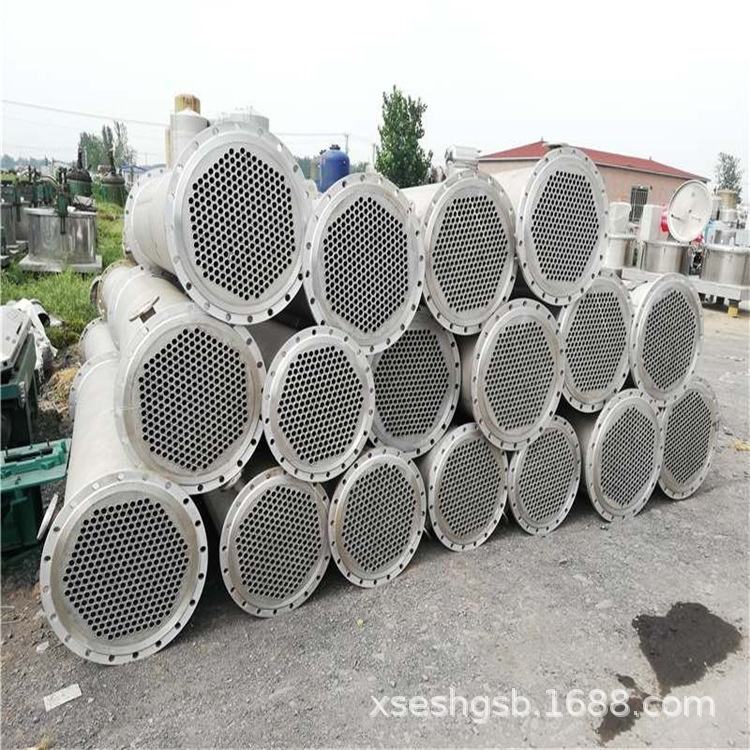 二手冷凝器 不锈钢列管冷凝器 石墨冷凝器 螺旋板换热器 钛材 316