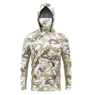 Men's and Women's Face Towels, Outdoor Sea Fishing, Fishing Clothing, Luya Hooded Milk Silk Sun Protection Clothing, Anti-Uv Loose Fishing Clothing