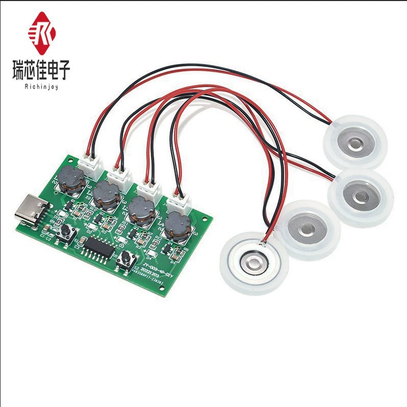 Модуль увлажнителя с четырьмя впрыском