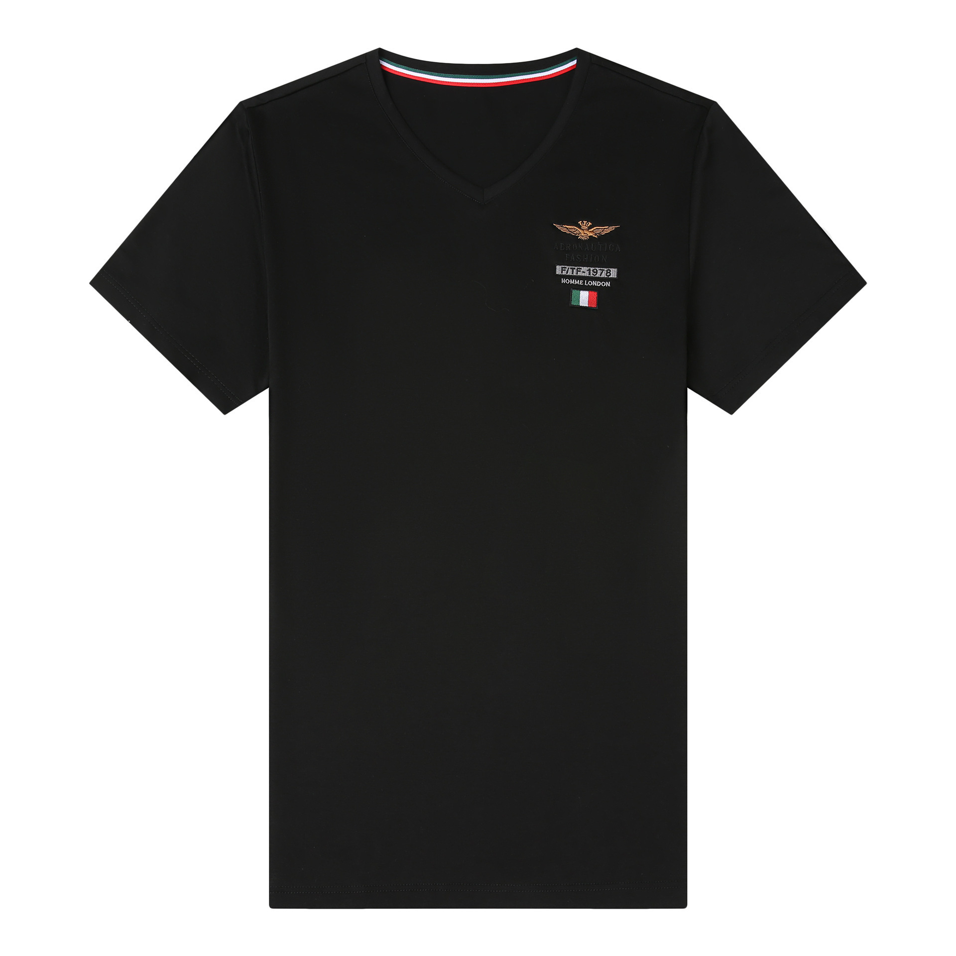 Einfarbiges, atmungsaktives Sweatshirt mit V-Ausschnitt für junge und mittelalte Männer, herzförmiger Ausschnitt, halbärmeliges, trendiges Oberteil aus Eisseide_voghion.com