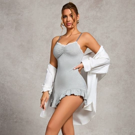 女士家居服;睡裙;时尚休闲套装