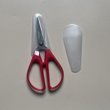 透明pvc剪刀套 美工剪刀包装袋 修眉工具保护套 五金工具自封袋