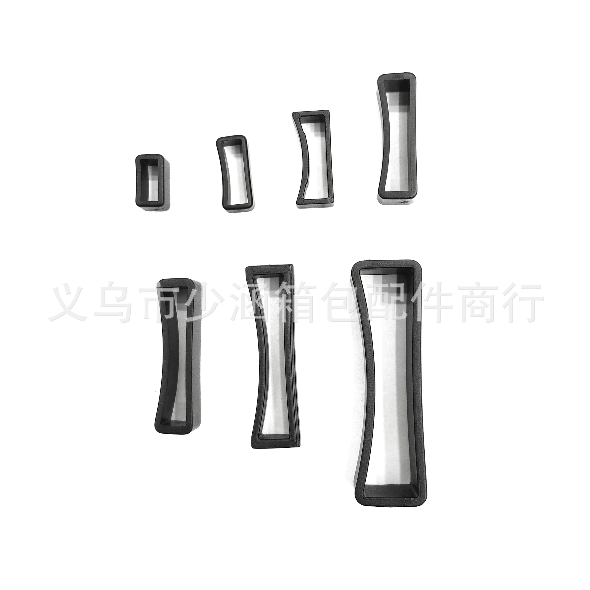 Фабрика 11 ~ 51 мм черная пластиковая пряжка лямка для домашних животных Регулировка веревки Пряжка для ошейника для домашних животных аксессуары поставка