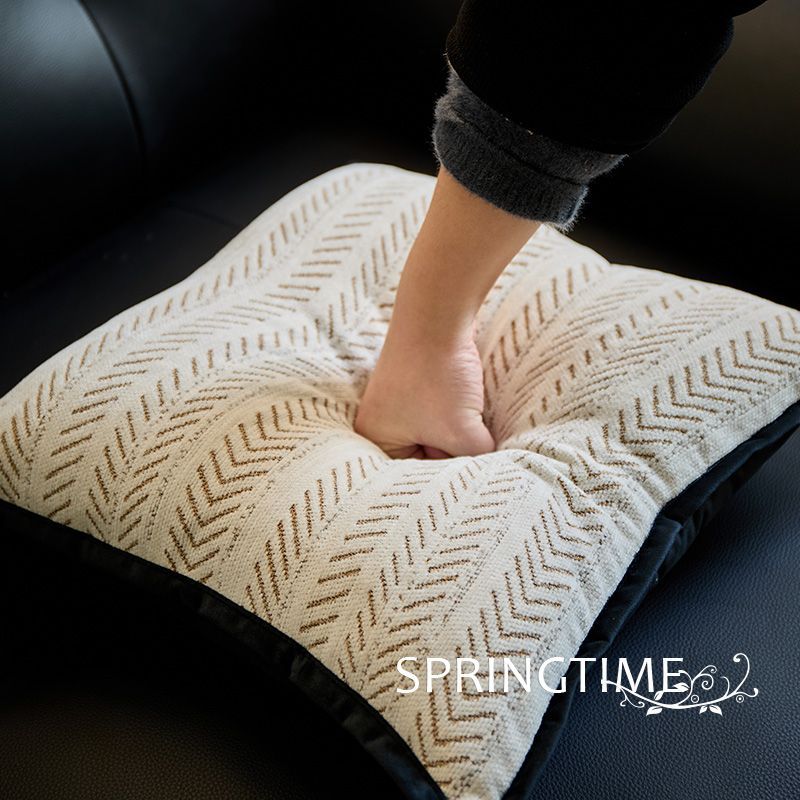 Medieval Style Pillowcase French Light Luxury Sofa Living Room Nordic Pillow Bedside Cushion Chenille Retro Backrest