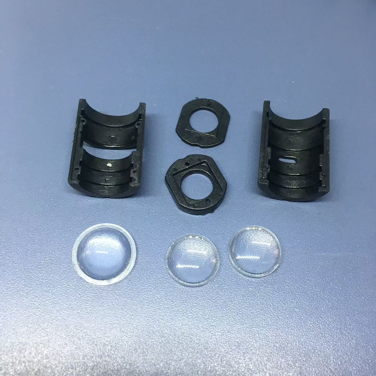 后视镜投影组合镜片13平凸11双凸组合迎宾灯投影logo动画投影手电