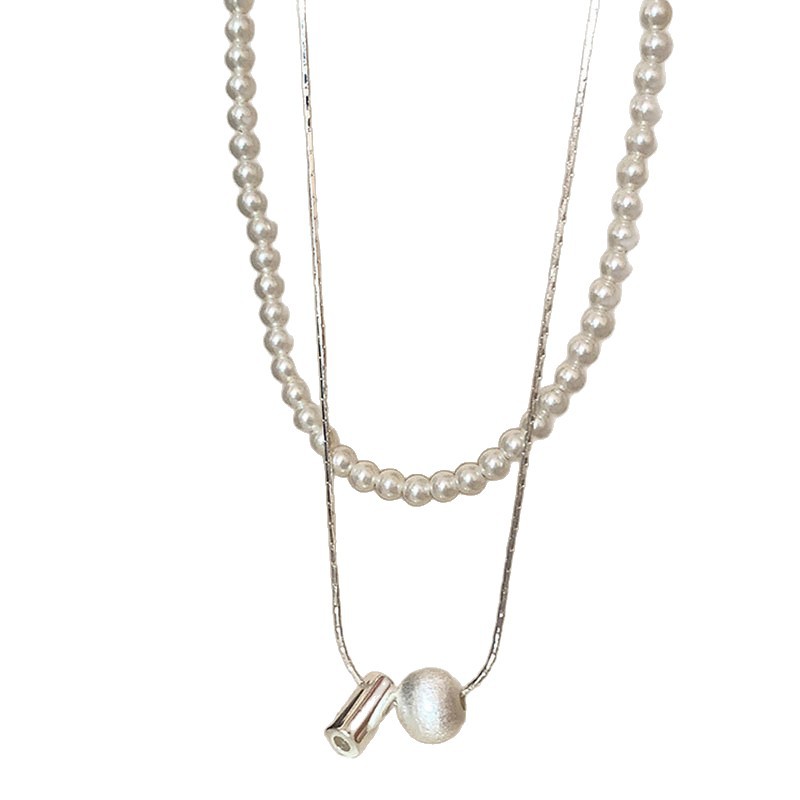 Minimalist Layered Necklace In Gold Delicate Chain Quiet Luxury_voghion.com
