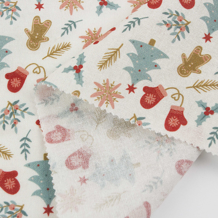 Shaoxing textiles al por mayor pan de jengibre hombre patrón de impresión digital de algodón impresión de tela infantil