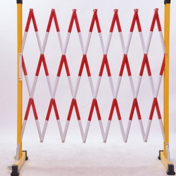 厂家直销电力施工伸缩围栏绝缘防护栏移动式木质遮栏安全设施