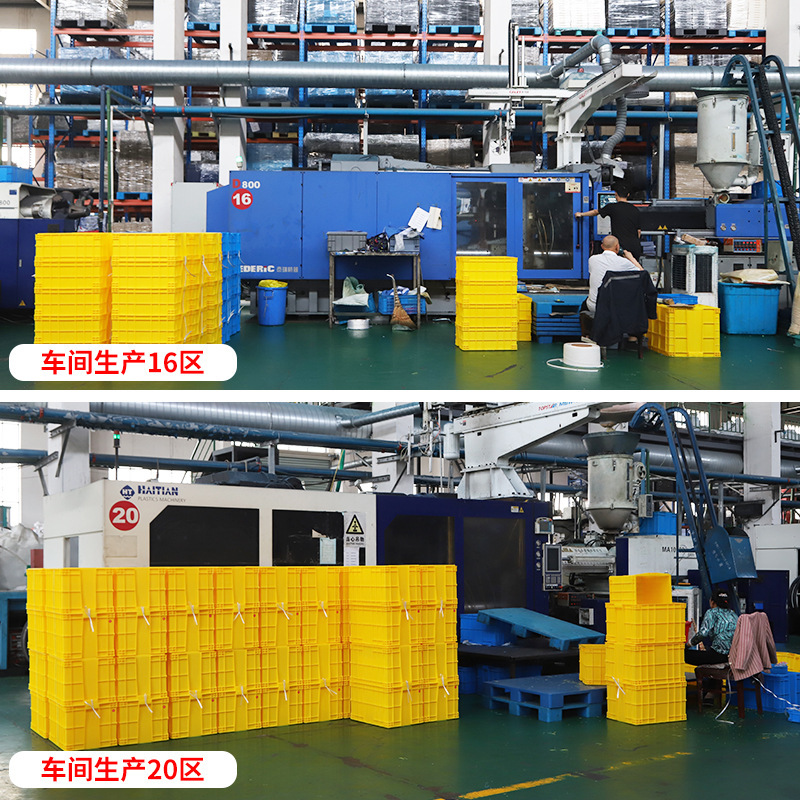 回転箱蓋付き長方形超大型工業プラスチック箱物流回転箱厚金工場卸売り|undefined