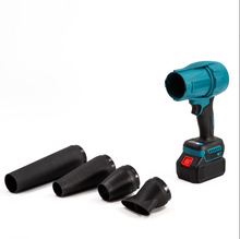 跨境戶外露營鋰電暴力風扇無線吹風便攜大功率強力鋰電風扇暴風機