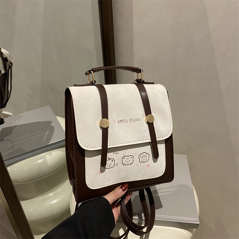 2025 Fashionable And Stylish Trendy Autumn New Casual Simple Niche Design Women's Backpack_voghion.com
