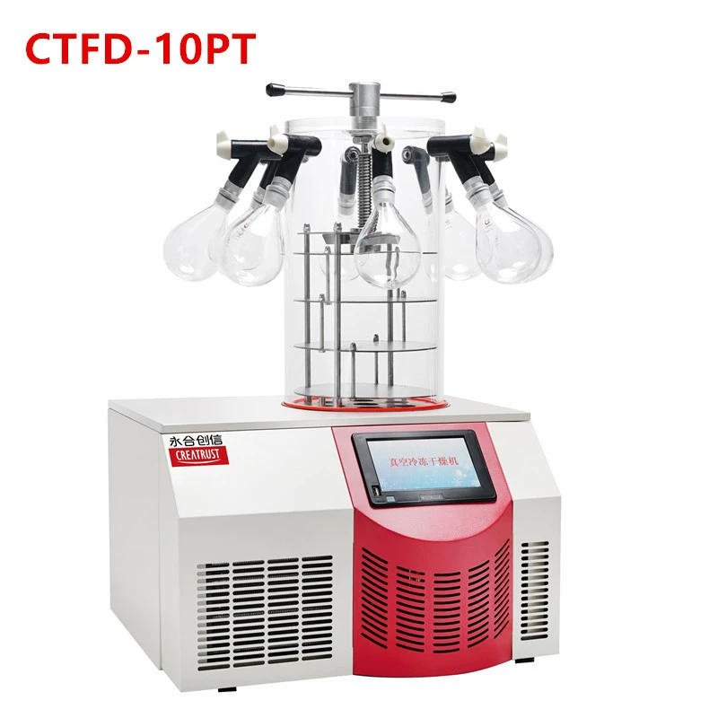 CTFD-10PT многотрубный тип крышки лаборанного лаборанта CTFD-10P многотрубный лиофилизатор