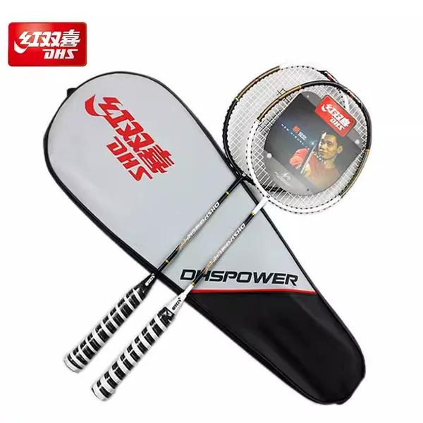 Red Double Happiness 208 Badminton Racket Adult Male and Female Beginner Parent-Child Children 209 Iron Alloy Aluminum Alloy 1012