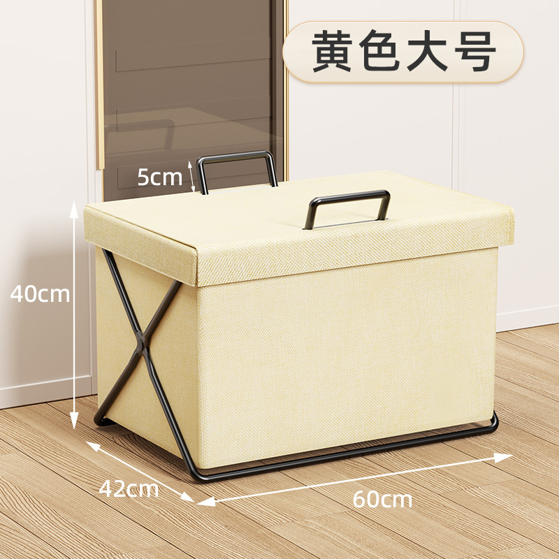 Dormitorio armario cesta de almacenamiento hogar cajón de tela plegable cesta de almacenamiento ropa interior pantalones ropa plegable caja de almacenamiento