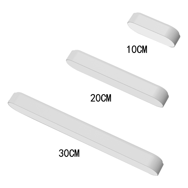 Lámpara LED de Pared para Estudio, Plástico, Control Táctil, Recargable USB, para Escritorio y Cabecera