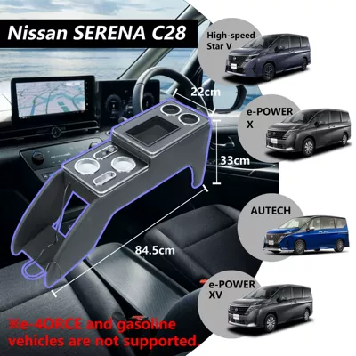 Armrest box C28 E-Power Armrest Box