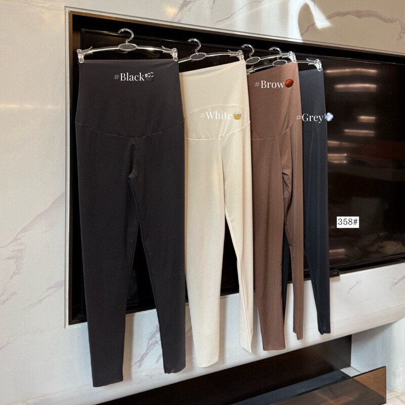 358 # Ultra-Thin Air-Conditioned Small Ice Pants Summer Thin Seamless Slimming Yoga Barbie Tight Leggings