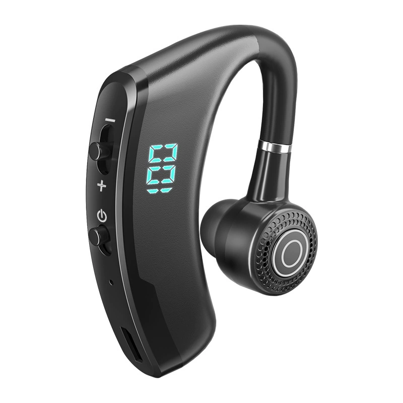 Костная проводимость Bluetooth наушники (V28) односторонние, шумоподавление, цифровой LED, Bluetooth 5.2