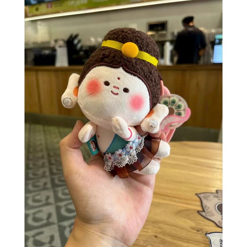 Yungang Grottoes Car-Mounted Flying Buddha Companion Lotus Small Buddha Cultural and Creative Souvenir Keychain Car Doll Plush Pendant Yungang Grottoes Car-Mounted Flying Buddha Companion Lotus Small Buddha Cultural and Creative Souvenir Keychain Car Doll Plush Pendant