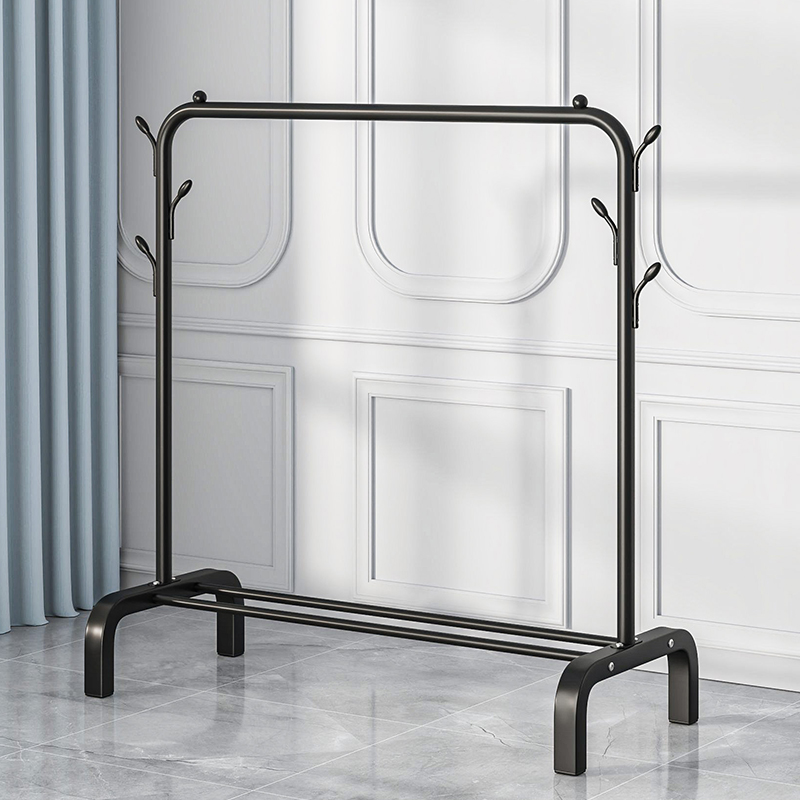Simple Clothes Drying Rack Floor-Standing Household Clothes Rack Bedroom Dormitory Coat Rack Indoor Balcony Clothes Drying Rack