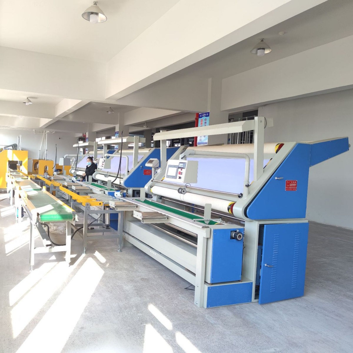 无张力验布机针织布卷布机弹力布