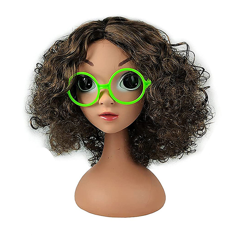 Peluca de Halloween Accesorios de ropa de princesa Accesorios de pettiskirt de princesa Peluca de princesa Entrega de una pieza