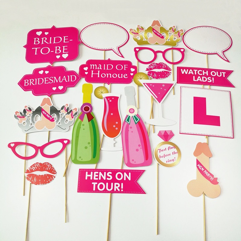 Accesorios de fotos para fiestas de solteros, bodas, gafas extrañas, barbas de papel, suministros de fiesta de cumpleaños.