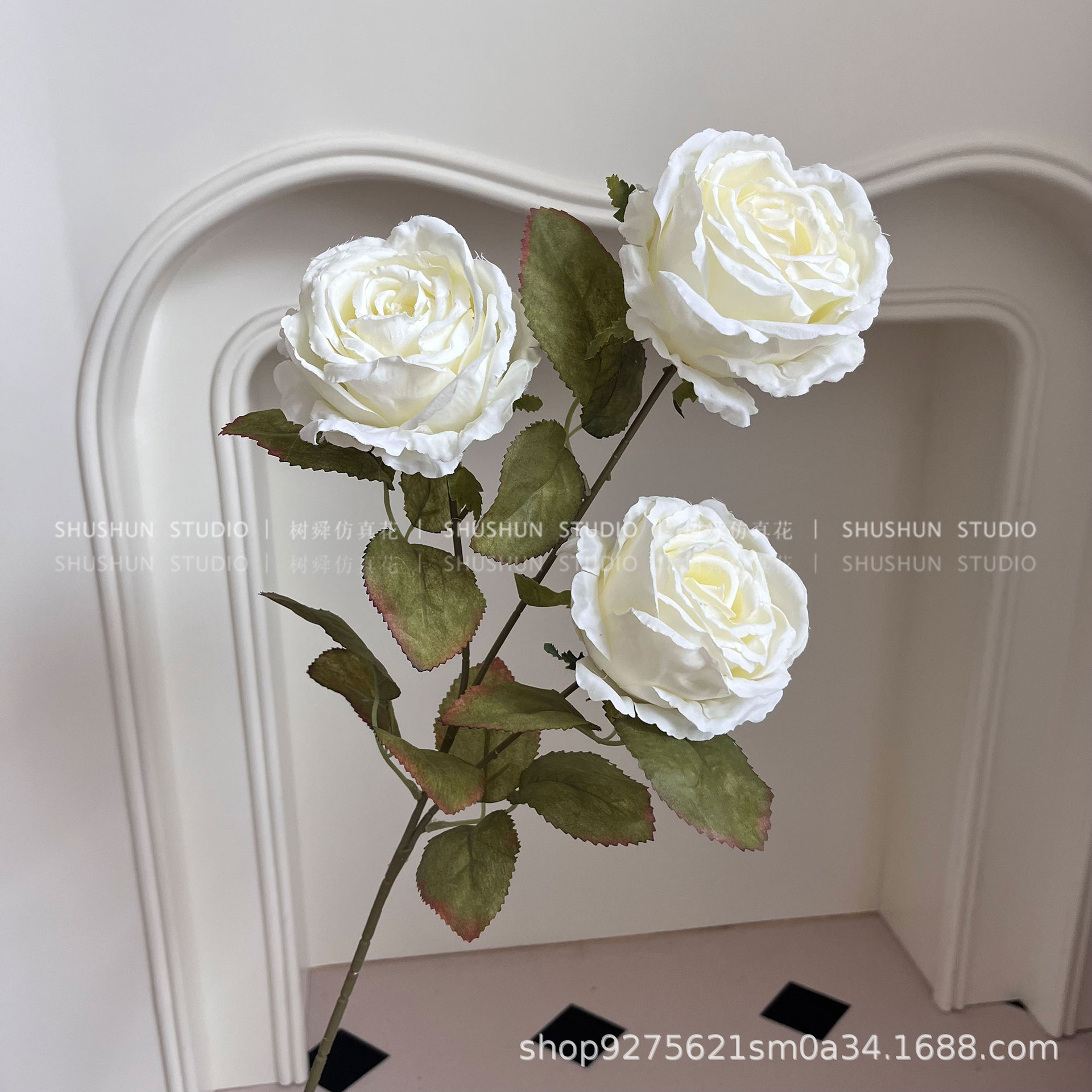 3 cabezas de neón rosa-blanco lechoso